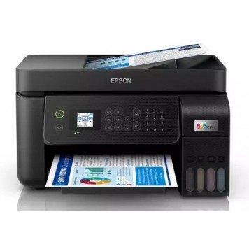 Струйное МФУ Epson L5290 A4 принтер/сканер/копир скорость печати 33 стр/мин Wi-FiUSB ЖК Дисплей