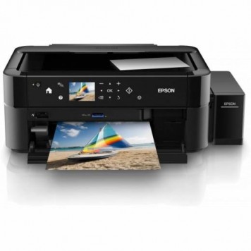 Струйное МФУ Epson L850, Черный