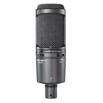 Студийный микрофон Audio-Technica AT2020USB (черный)