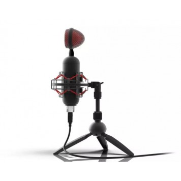 Студийный микрофон Ritmix RDM-230 USB Eloquence черный-1