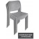 Стул AIR WOOD alpha серый Р6053МОНО
