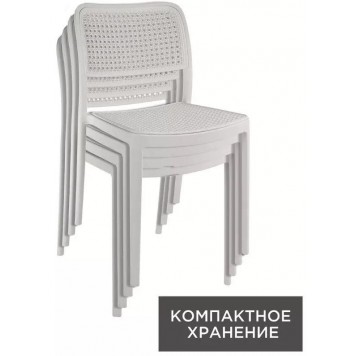 Стул AIR WOOD omega айвори Р6054МОНО-3