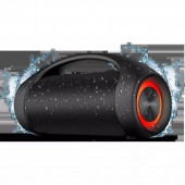 акустическая система SVEN PS-370 2.0 мощность 2х20Вт(RMS) Bluetooth FM USB Водонепроницаемый (IPx5) подсветка microSD 2x3600mA*h черный