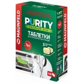 Таблетки для посудомоечных машин MAUNFELD Purity Premium ECO all in 1 MDT100PE (100 шт. в упаковке)
