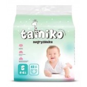 Подгузники Tamiko размера S 4-6кг/82шт