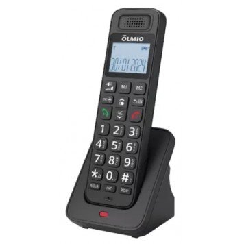 Телефон беспроводной Dect Olmio DP-03 черный
