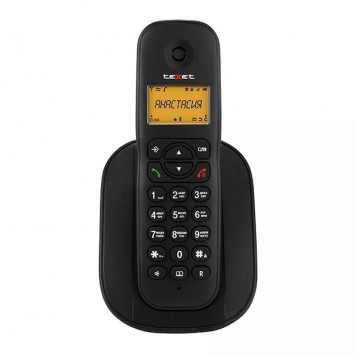Телефон беспроводной Texet TX-D4505A черный