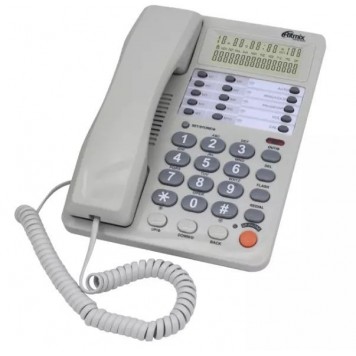 Телефон проводной Ritmix RT-495 белый-1