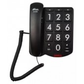 Телефон проводной Ritmix RT-520 черный