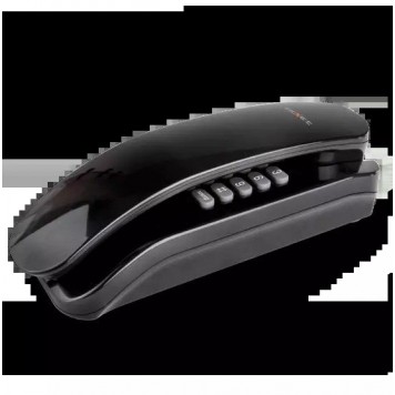 Телефон проводной Texet TX-215 черный