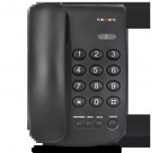 Телефон проводной Texet TX-241 чёрный