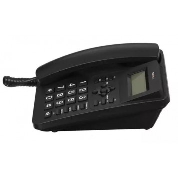 Телефон проводной Texet TX-264 черный-2