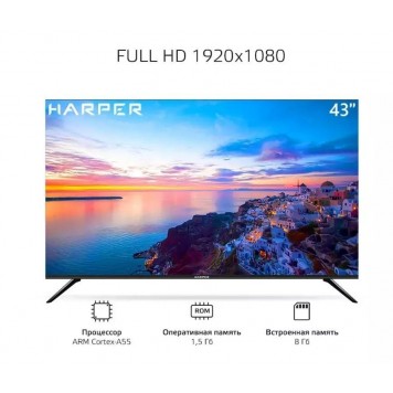 Телевизор HARPER 43F690TS-1