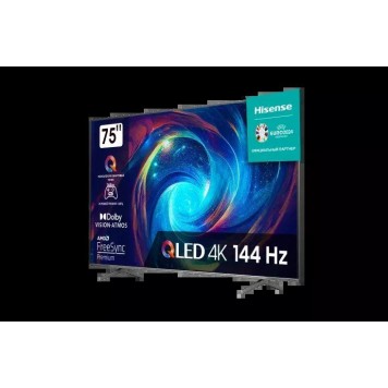Телевизор Hisense 75E7KQ PRO 4K QLED 144Гц-2