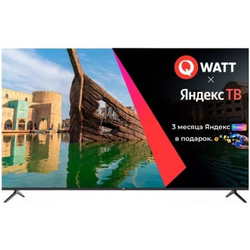 Телевизор QWATT Q65YK-MB Smart 4K UHD