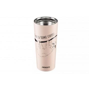 Термочашка Ardesto Coffee time Bradypus 450 млбежнержавеющая сталь AR2645DBE-2