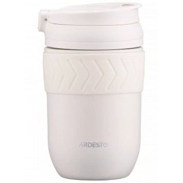 Термочашка Ardesto Cosy 400 мл нержавеющая сталь бежевый