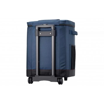Термосумка на колёсах 2E Picnic 50л тёмно-синяя-2