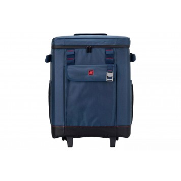 Термосумка на колёсах 2E Picnic 50л тёмно-синяя-4