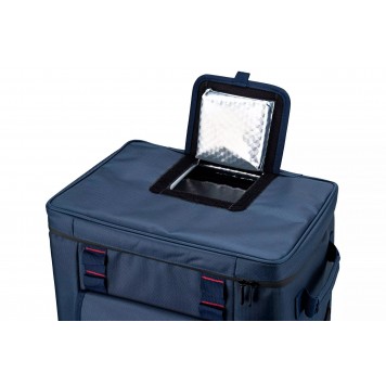 Термосумка на колёсах 2E Picnic 50л тёмно-синяя-5