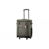 Термосумка на колёсах 2E Picnic 50л тёмно-оливковая