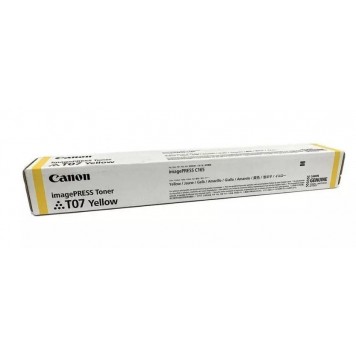 Тонер-картридж Canon TONER T07 YELLOW 3644C001AA