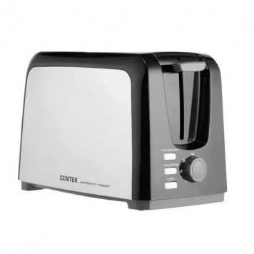 Тостер Centek СТ-1429 ( Black/SS )-4