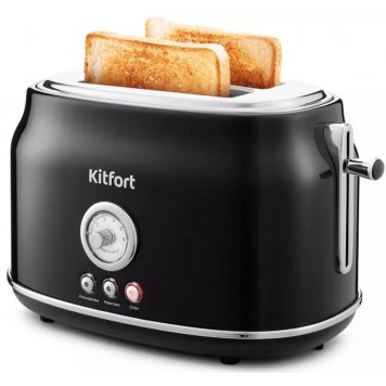 Тостер Kitfort КТ-2038-1 чёрный