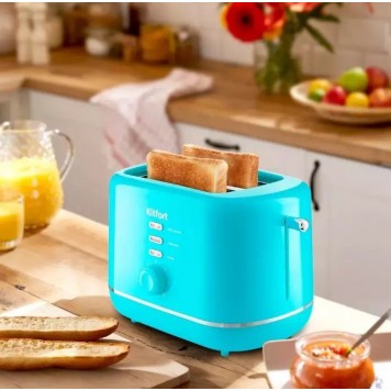 Тостер Kitfort КТ-2050-3 бирюзовый-4
