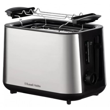 Тостер Russell Hobbs 27390-56 сталь/черный