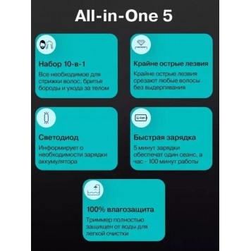 Триммер BRAUN MULTI MGK5445 BlkNdBl BOX CEEMEA-7