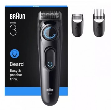 Триммер для бороды BRAUN BT 3520 BLK/BLU BOX CEEMEA
