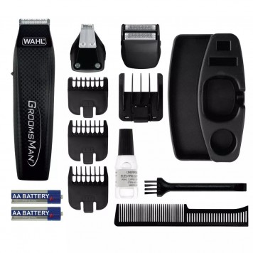 Триммер для усов и бороды Wahl Groomsman All in 1 Trimmer черный-1