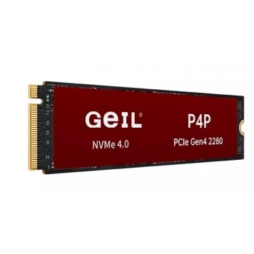 Твердотельный накопитель 1000GB SSD GEIL P4P M.2 2280 PCIe4.0 NVMe R7300MB/s W6800MB/s P4PDC23C1TBA
