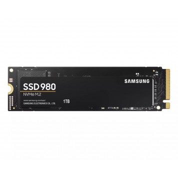 Твердотельный накопитель 1000GB SSD Samsung 980 NVMe M.2 2280 R3500Mb/s W3000MB/s MZ-V8V1T0BW