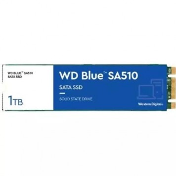 Твердотельный накопитель 1000GB SSD WD BLUE SA510 3D NAND M.2 SATA R560Mb/s W520MB/s WDS100T3B0B
