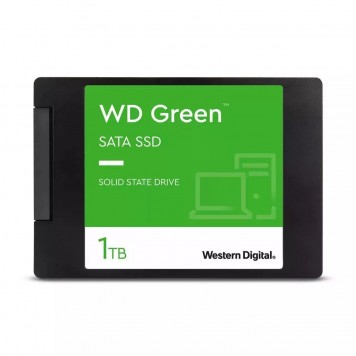 Твердотельный накопитель 1000GB SSD WD Серия GREEN 3D NAND 2.5” SATA3 R545Mb/s  WDS100T3G0A