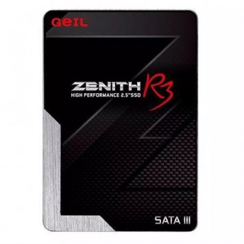 Твердотельный накопитель  128GB SSD GEIL GZ25R3-128G ZENITH R3 Series 2.5” SATAIII R550MB/s W490MB/s