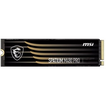 Твердотельный накопитель 2000Gb SSD MSI SPATIUM M480 PRO PCIe NVMe R7400Mb/s W7000MB/s