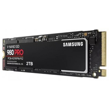 Твердотельный накопитель 2000GB SSD Samsung 980 PRO M.2 2280 R7000Mb/s W5000MB/s MZ-V8P2T0BW-2