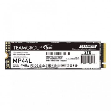 Твердотельный накопитель 2000GB SSD TeamGroup MP44L PCIe 4.0 R4800Mb/s W4400MB/s TM8FPK002T0C101