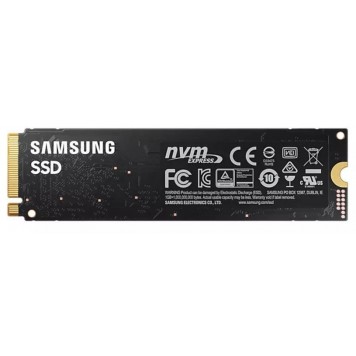 Твердотельный накопитель 500GB SSD Samsung 980 NVMe M.2 2280 R3100Mb/s W2600MB/s MZ-V8V500BW-1