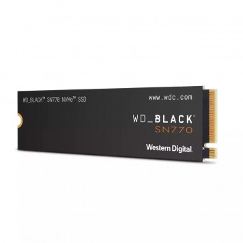 Твердотельный накопитель  500GB SSD WD BLACK SN770 NVMe M.2 PCI-E R5000Mb/s W4000MB/s WDS500G3X0E-1