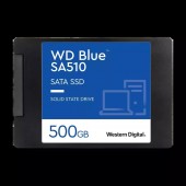 Твердотельный накопитель  500GB SSD WD BLUE SA510 2.5” SATA3 R555Мб/с W440Мб/с WDS500G3B0A