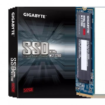 Твердотельный накопитель 512GB SSD Gigabyte M.2 PCIe NVMe R1700MB/s W1550MB/s GP-GSM2NE3512GNTD-1