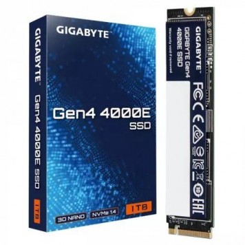 Твердотельный накопитель Gigabyte G440E1TB Gen4 4000E SSD Read up to 4000 Write up to 3900 M.2 2280