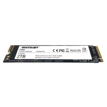 Твердотельный накопитель SSD 2 Tb Patriot P300 P300P2TBM28 M.2 PCI-E-2