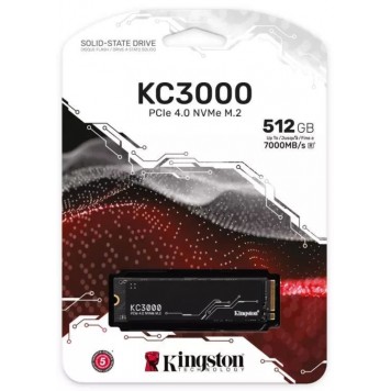 Твердотельный накопитель SSD Kingston SKC3000S/512G M.2 NVMe PCIe 4.0-2