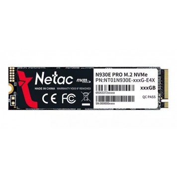 Твердотельный накопитель SSD Netac N930E Pro 512Gb M.2 2280 NVMe PCIe 3x4