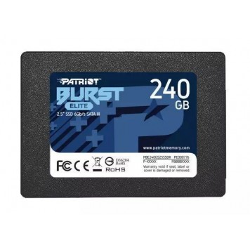 Твердотельный накопитель SSD Patriot Burst Elite 240GB SATA